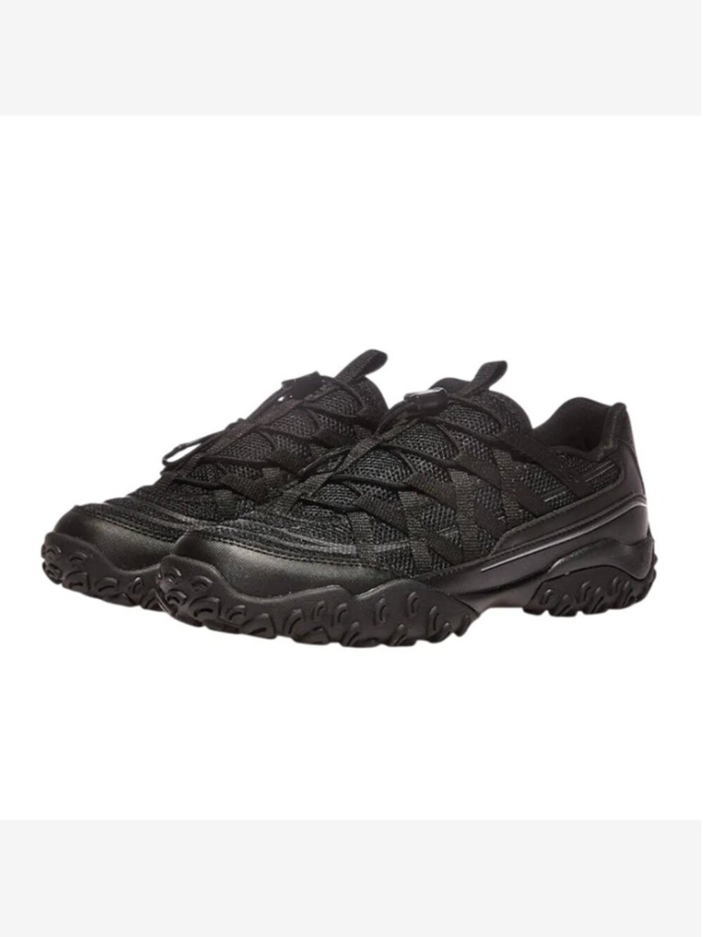 FILA Echappe Lace Sneaker (Black, size US M5.5 / W7)